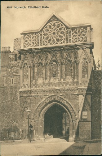 Postcard norwich ethelbert - postcard,