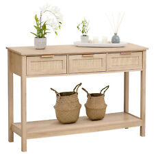 Scandi Wooden Console Side