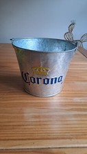 Corona Galvanized Ice Bucket