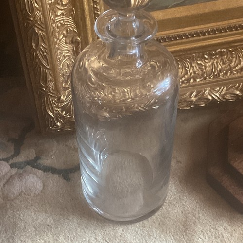 Antique plain decanter 11 - antique,