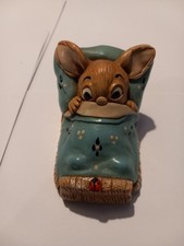 PenDelfin WAKEY Rabbit Blue Two Bits Of Paintloss Made In England Rare