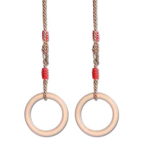 Pair wooden children swing - 1,