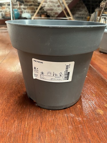 Large ikea plant pot - large, plastic