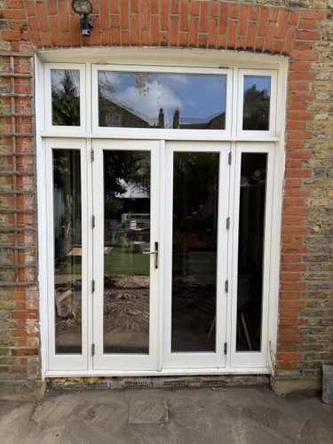 French doors with - with, sidelights