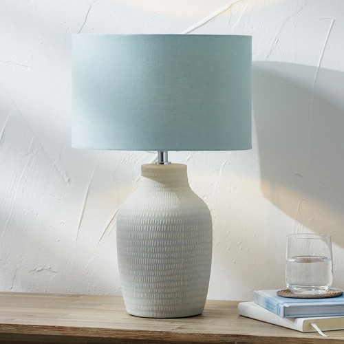 Duck egg ceramic table lamp - egg,
