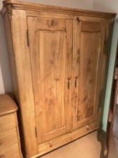 Reclaimed French Double Wardrobe in  Excellent Condition.Splits In Half4Access