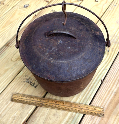 Vintage footed cast iron - iron, #7