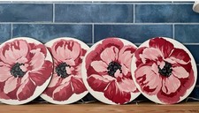Set 4 Blousy Flower Place Mats