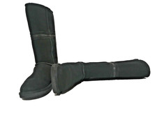 RedFoot Black Zippy Boots Size