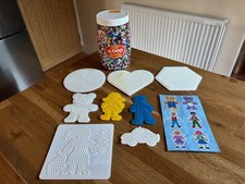 Hama Beads Peg Boards Genuine Father Christmas Santa 9,000 Boy Girl Star Bundle
