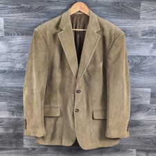 Gurteen Jacket Mens 40s Tan Corduroy Blazer Hunting Shooting Sports Lapel Cord