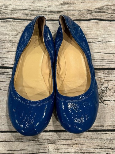 Cole haan bright blue - haan, patent