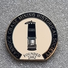 Cannock Chase Mining Historical Society Colliery Mining Miners Badge