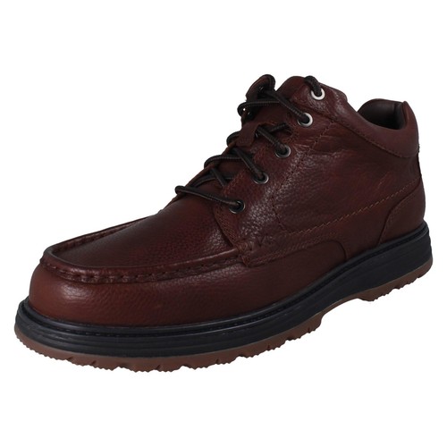 Mens clarks leather - lace, up