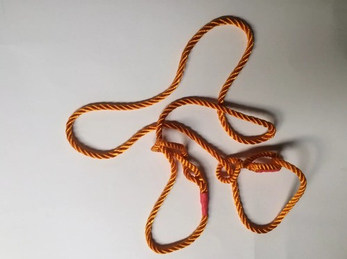 Lambing rope yellow 4mm - -,