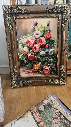 Framed persian wall rug - persian,