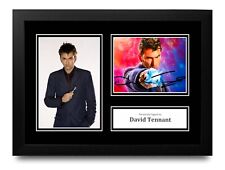 David Tennant Signed A4 Framed