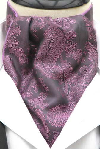 Mens purple lilac paisley - purple, &