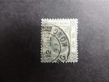 1937 Hong Kong 2c Grey SG118c Fine Used