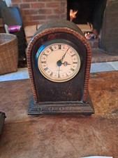 Quartz Mantel Clock set in a Old Wood Case