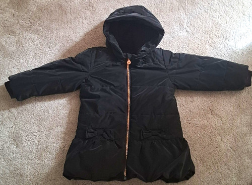 Matalan girls black hooded - girls,