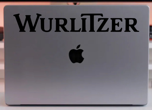 Wurlitzer music decal - wurlitzer,