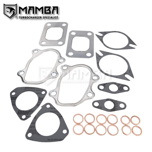 Twin turbocharger gasket set - twin,