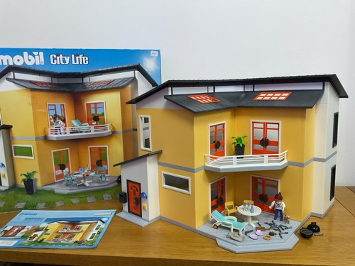 Playmobil yellow modern - modern, house