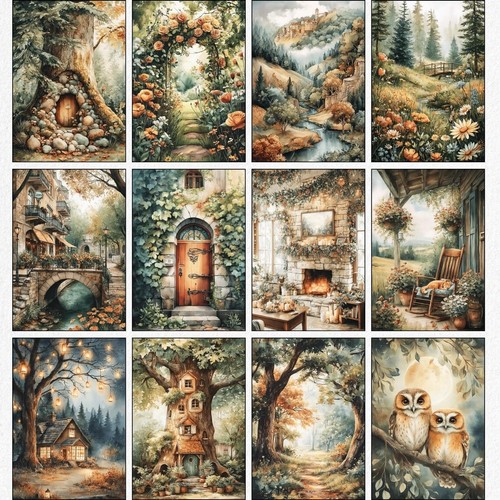Cosy forest new size - new,