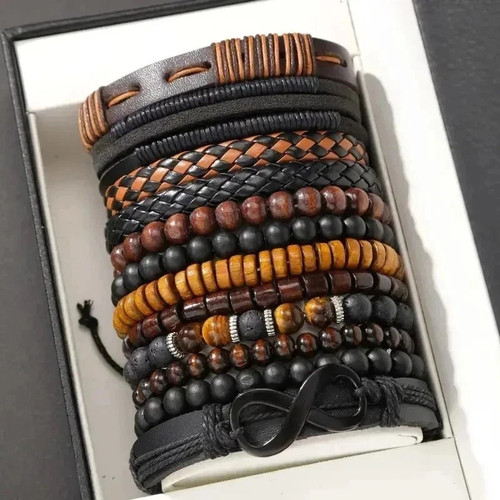 Piece men bracelet set - men's, |