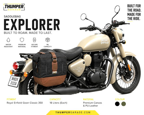 Touring pannier bags - bags, (36l)