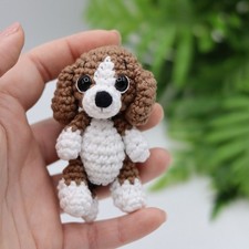 Handmade crochet puppy - puppy, dog