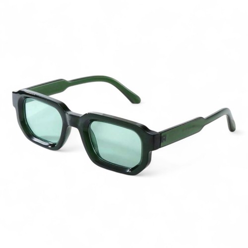 Retro green rectangle - green,