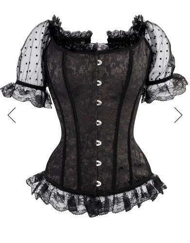 Corset story black size - story,