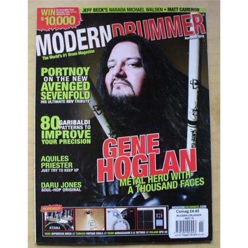 Gene hoglan modern drummer - hoglan,