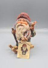 1990s VTG Swedish Santa Claus/Tomte Figurine Made by Allan Flink Souvenirer