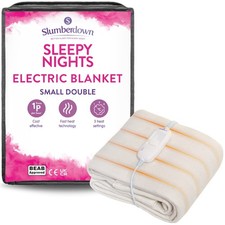 Sleepy Nights Electric Blanket Small Double by Slumberdown 107cm x 122cm