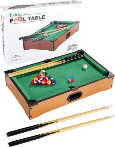 Mini pool table top - table, game