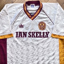MATCH WORN Motherwell 1990