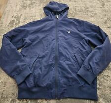 Fred Perry Hooded Brentham Jacket Medium (Navy) 