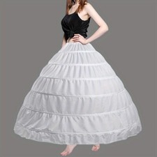 US Stock Hoop Skirt Bridal