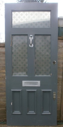Antique front door victorian - front,