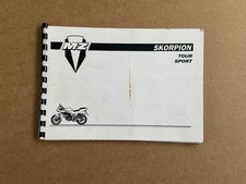 NOS GENUINE MZ OWNERS MANUAL