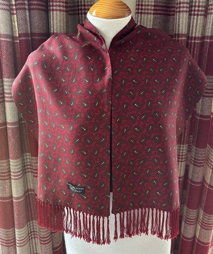 Vintage tootal scarf - vintage, red