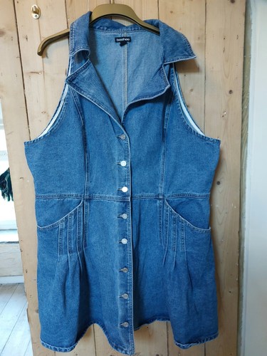 Longline blue denim - longline,