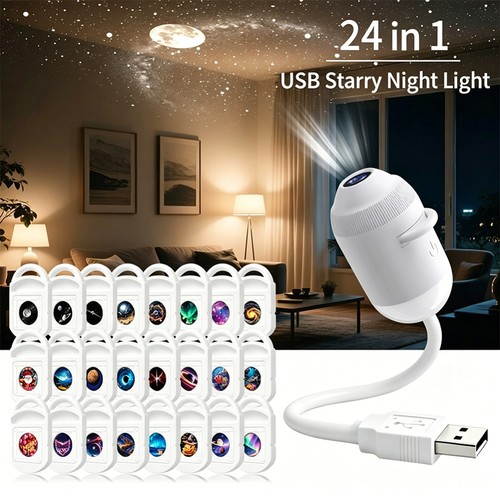 Galaxy projector night - 2-in-1,