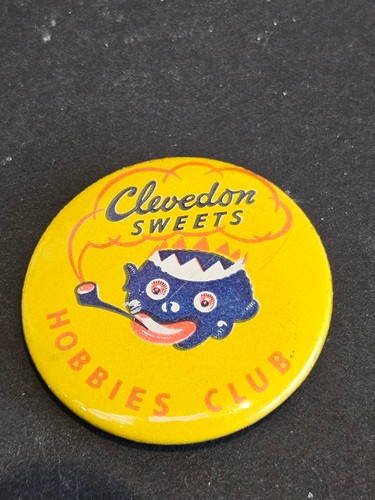 Rare 1960s tin pin badge - rare,