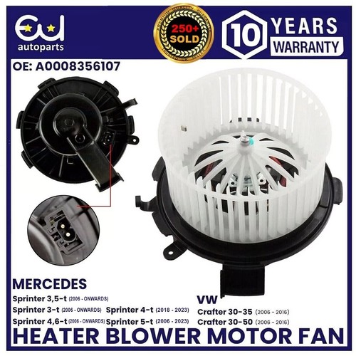 Heater blower motor - heater,