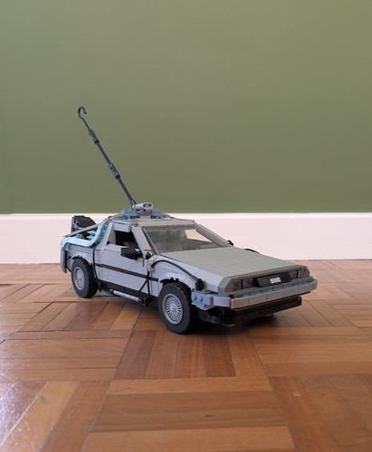 Custom moc 10300 delorean - moc,