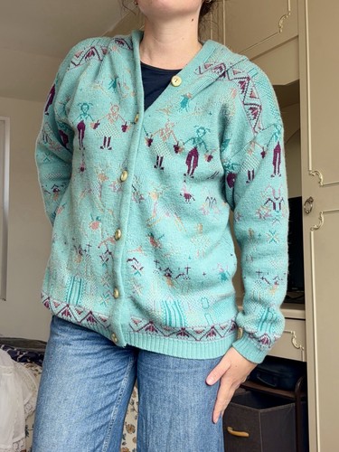 Vintage 90s turquoise blue - 90s,
